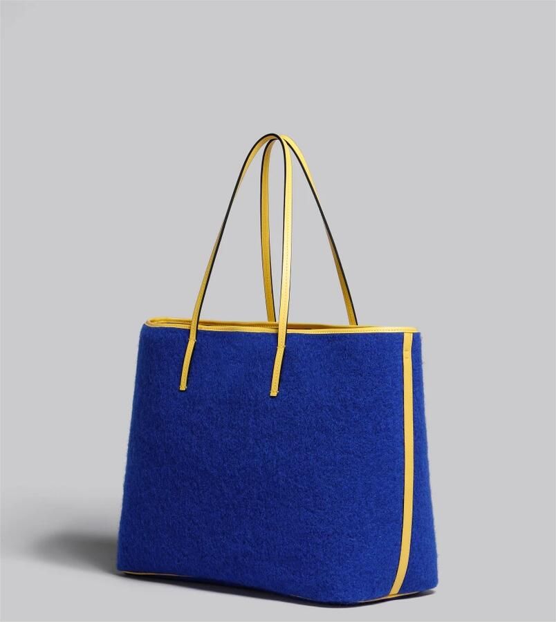 Marni Shoppers & Totes Janus Reversible Tote Bag in blauw - Foto 3