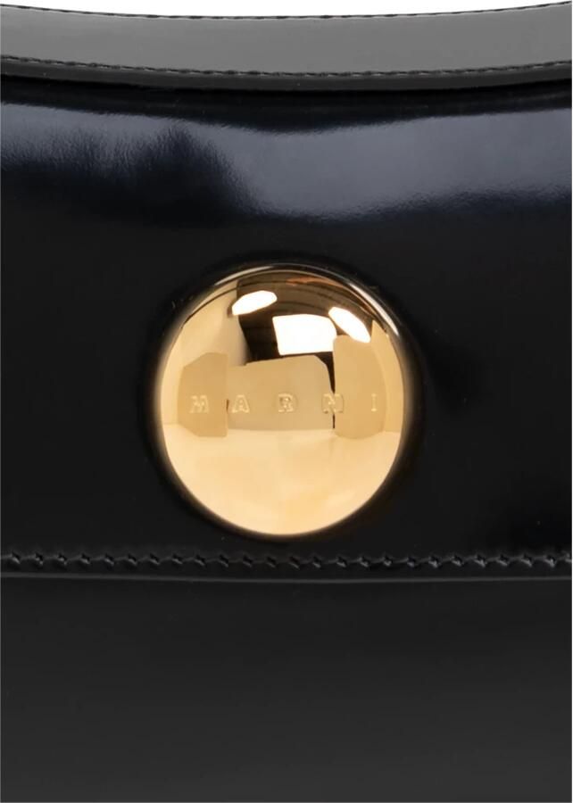 Marni Crossbody bags Small Hobo in zwart - Foto 3