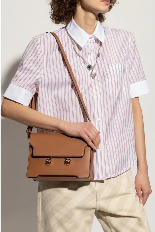 Marni Crossbody bags Shoulder Bag Medium in bruin - Foto 8