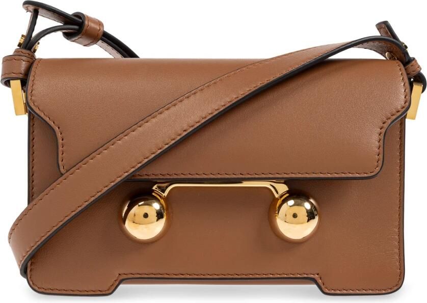Marni Crossbody bags Mini Shoulder Bag in bruin
