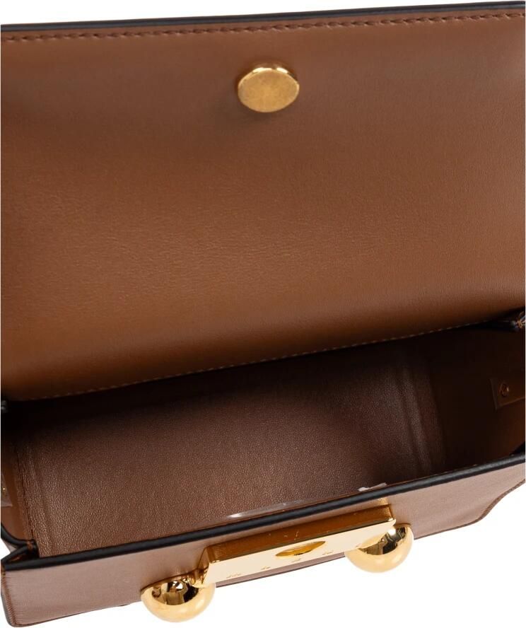 Marni Crossbody bags Mini Shoulder Bag in bruin - Foto 5