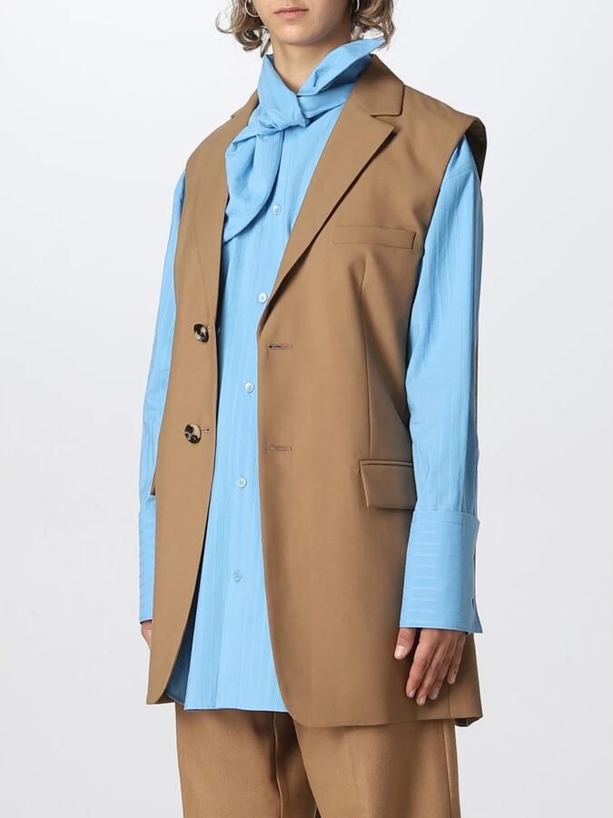 Marni Stijlvolle Gilet voor laagjes Beige Dames - Foto 3