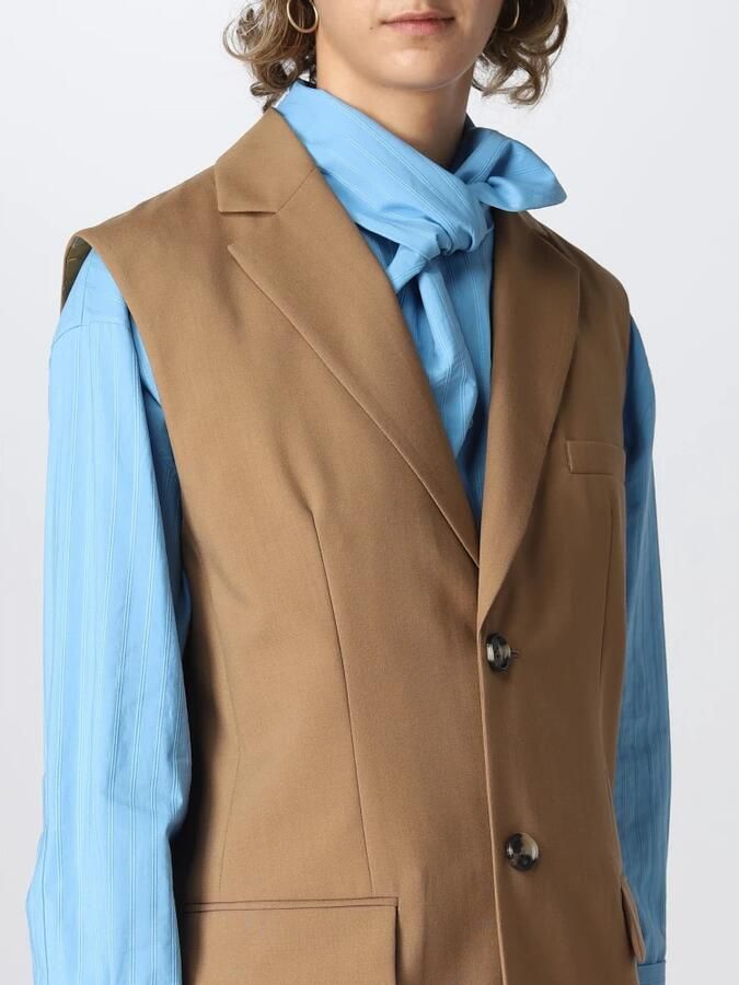 Marni Stijlvolle Gilet voor laagjes Beige Dames - Foto 4