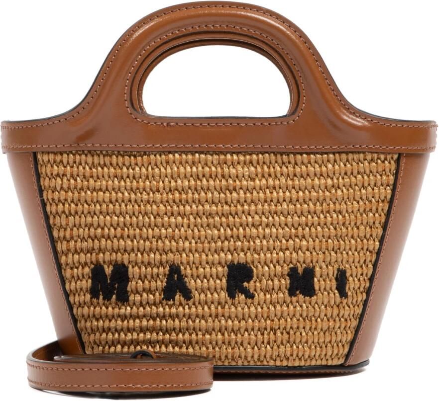 Marni Stijlvolle Handtas voor Dagelijks Gebruik Brown Dames