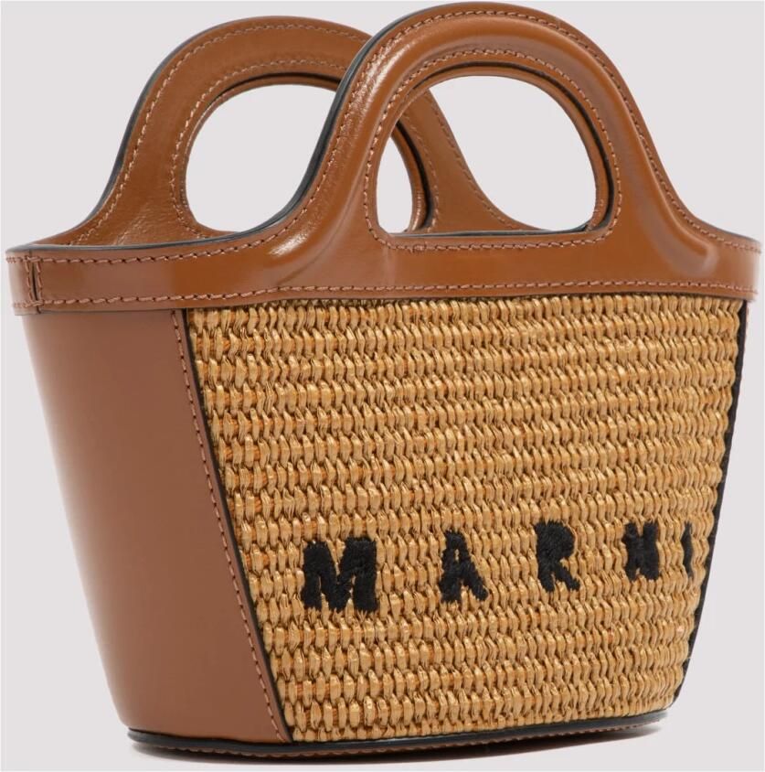 Marni Stijlvolle Handtas voor Dagelijks Gebruik Brown Dames - Foto 2