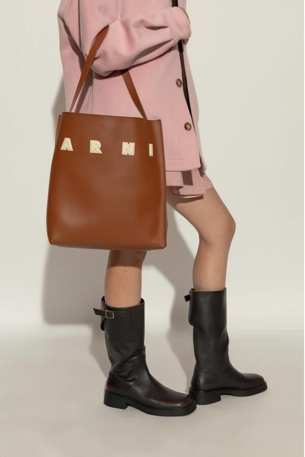 Marni Hobo bags Hobo Museo Big Bag in bruin