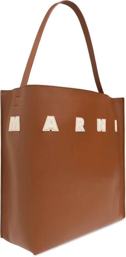 Marni Hobo bags Hobo Museo Big Bag in bruin - Foto 5