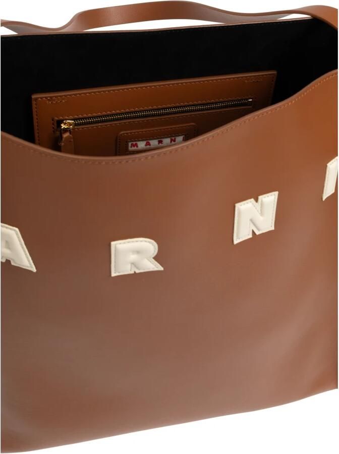 Marni Hobo bags Hobo Museo Big Bag in bruin - Foto 2