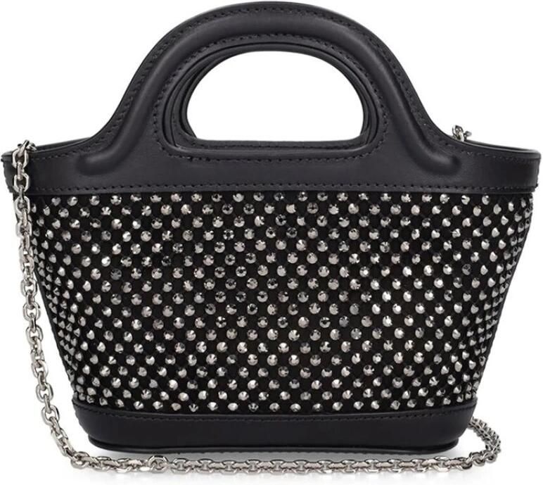 Marni Tropicalia Micro Schoudertas Kristalversiering Black Dames - Foto 7