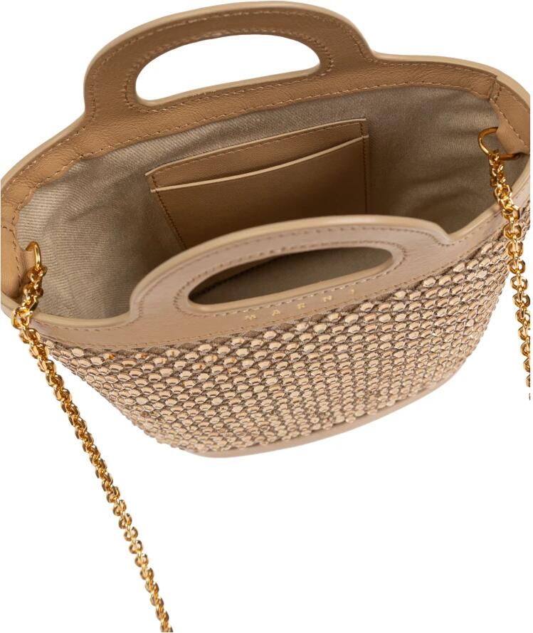 Marni Hobo bags "Tropicalia" Nano Bag Brown in bruin - Foto 2