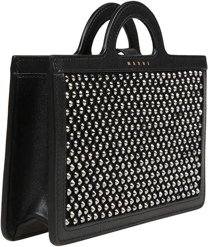 Marni Tropicalia Schoudertas Black Dames - Foto 2