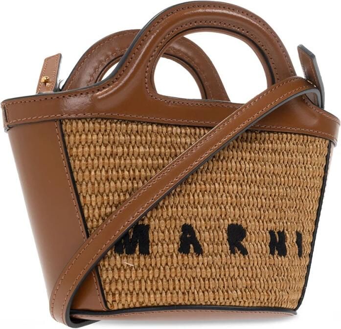 Marni Stijlvolle Handtas voor Dagelijks Gebruik Brown Dames - Foto 11