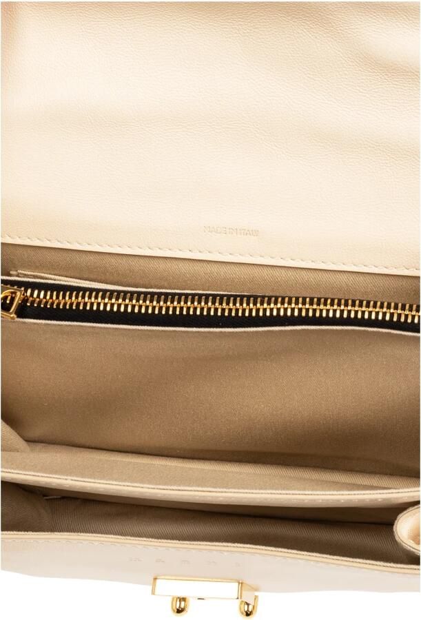 Marni Crossbody bags Trunk Soft Medium in crème - Foto 4