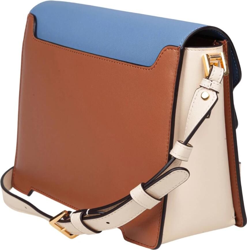Marni Trunkaroo Leren Schoudertas Lichtblauw Multicolor Dames - Foto 2