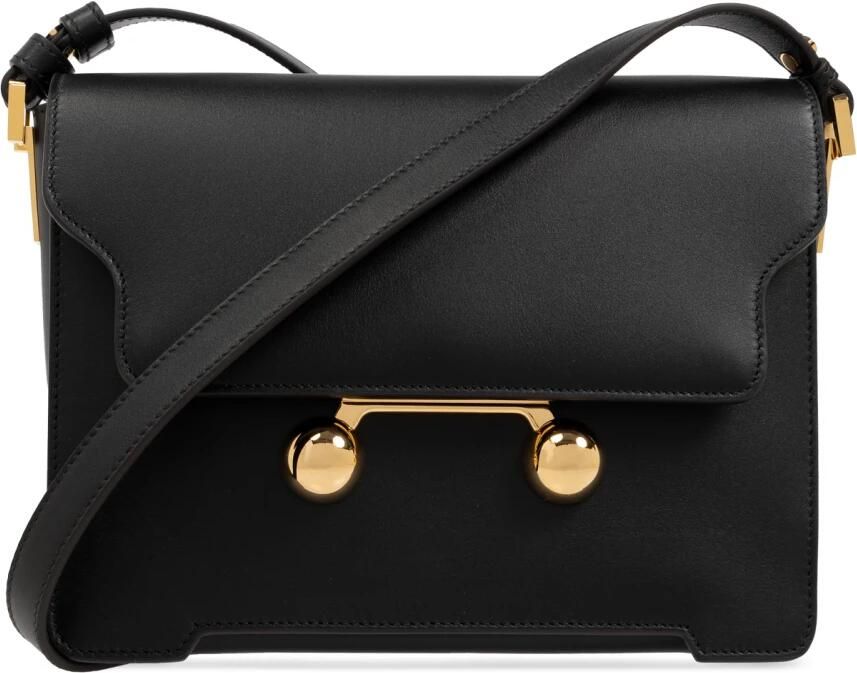 Marni Trunkaroo Schoudertas met Stud Details Black Dames