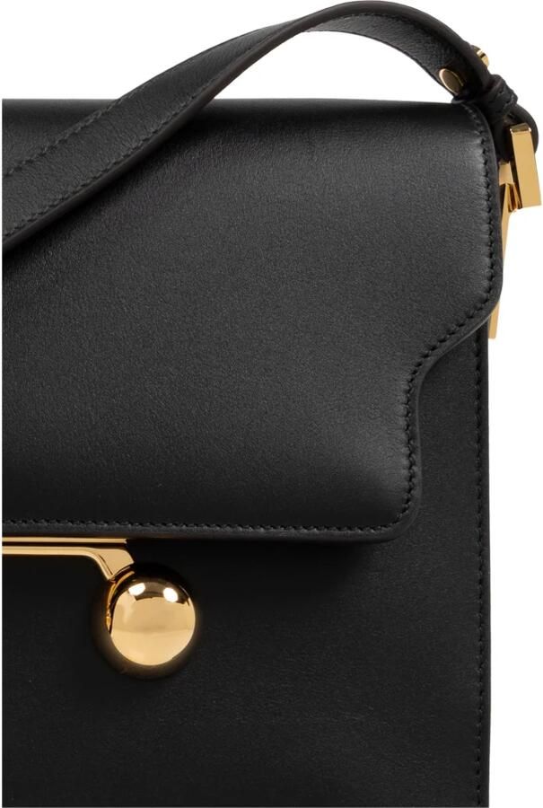 Marni Trunkaroo Schoudertas met Stud Details Black Dames - Foto 6