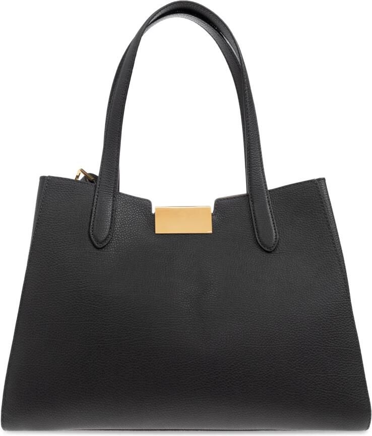 Marni Shoppers & Totes Black Handbag With Gold-Tone Clasp in zwart - Foto 3