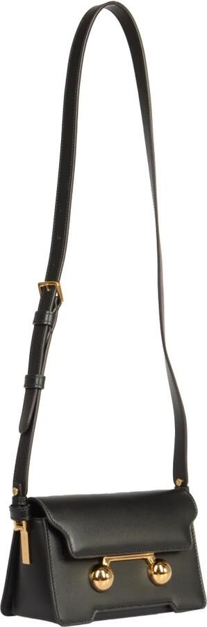 Marni Mini Schoudertas met Gouden Hardware Black Dames - Foto 12