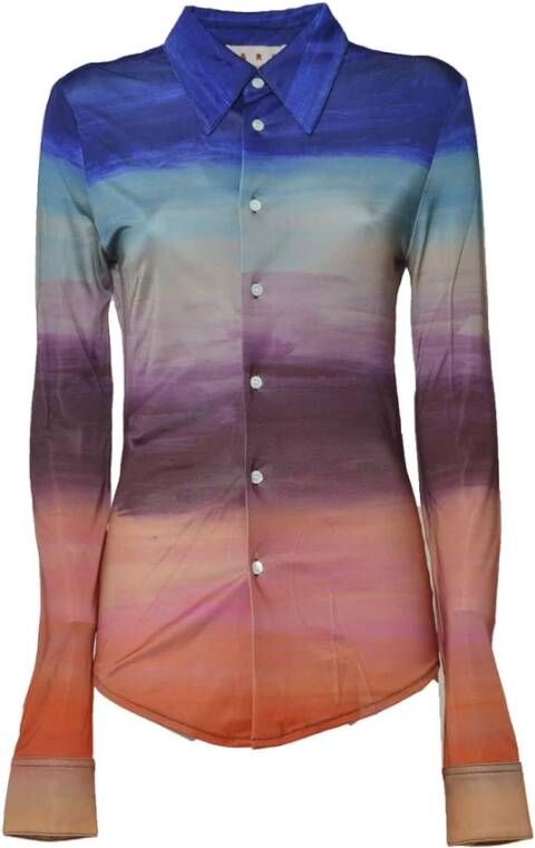 Marni MultiColour Damesoverhemd Collectie Meerkleurig Dames