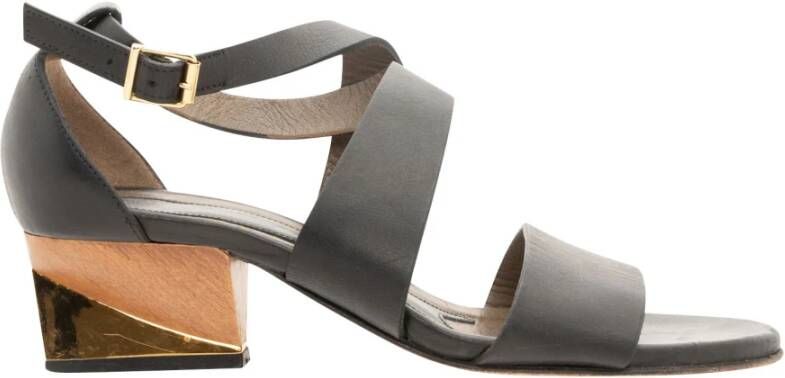 Marni Pre-owned Ankle Strap Heels Bruin Dames