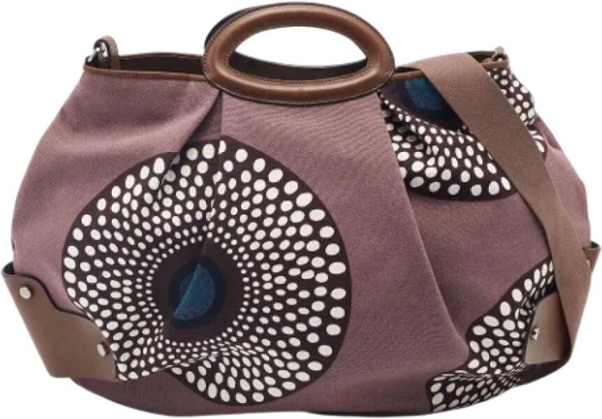 Marni Pre-owned Canvas handbags Meerkleurig Dames