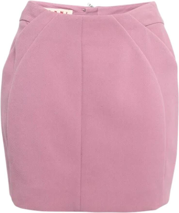 Marni Pre-owned Cotton bottoms Roze Dames