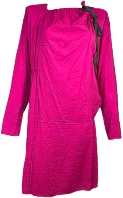 Marni Pre-owned Cotton dresses Roze Dames