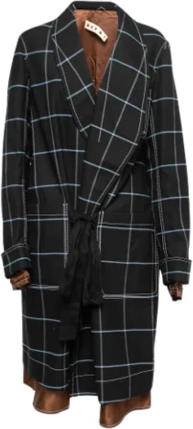 Marni Pre-owned Cotton outerwear Zwart Dames