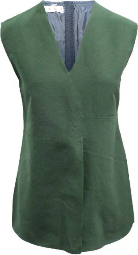 Marni Pre-owned Cotton tops Groen Dames