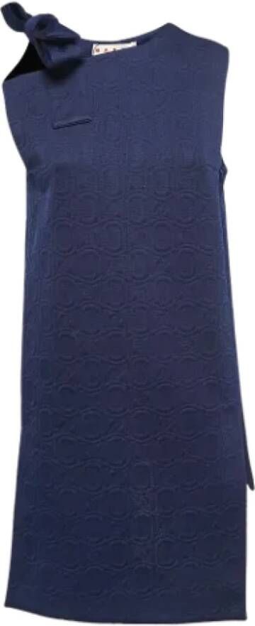 Marni Pre-owned Dresses Blauw Dames