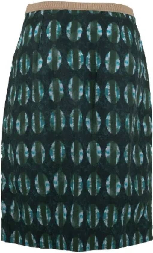 Marni Pre-owned Fabric bottoms Groen Dames