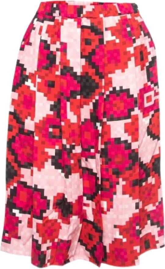 Marni Pre-owned Fabric bottoms Roze Dames