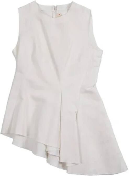 Marni Pre-owned Fabric dresses White Dames