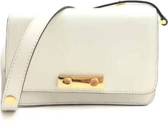 Marni Pre-owned Fabric shoulder-bags Wit Dames