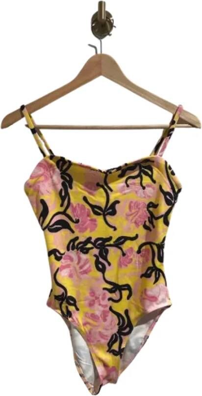 Marni Pre-owned Fabric swimwear Yellow Dames