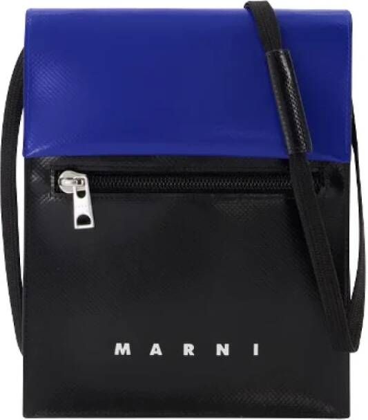 Marni Pre-owned Leather shoulder-bags Zwart Dames