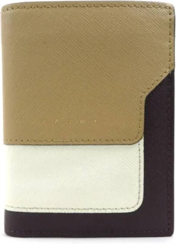 Marni Pre-owned Leather wallets Meerkleurig Dames