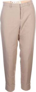 Marni Pre-owned Pre-owned Beige Trouser Beige Dames