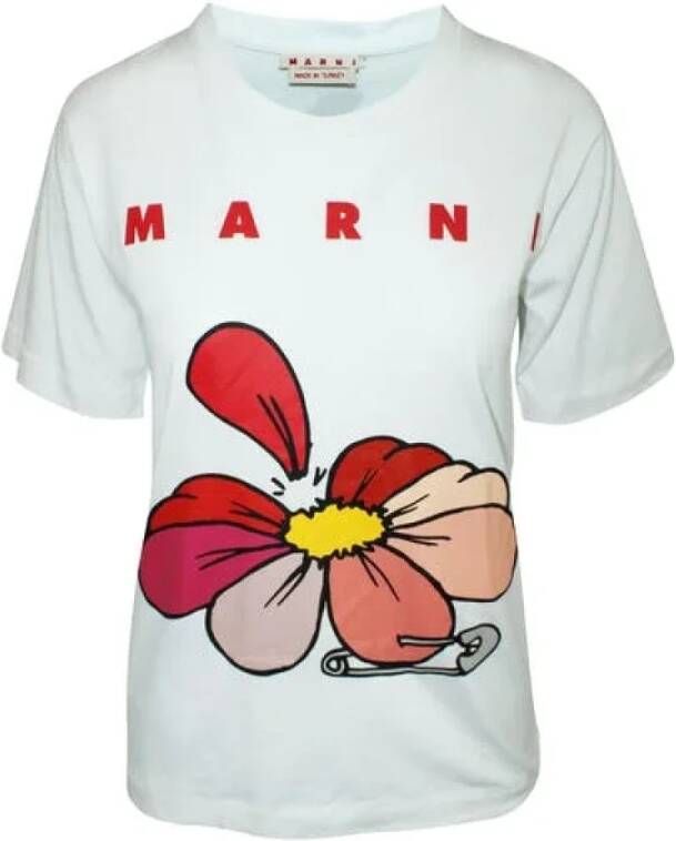 Marni Pre-owned Cotton tops Wit Dames