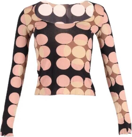 Marni Pre-owned Pre-owned Cotton tops Zwart Dames
