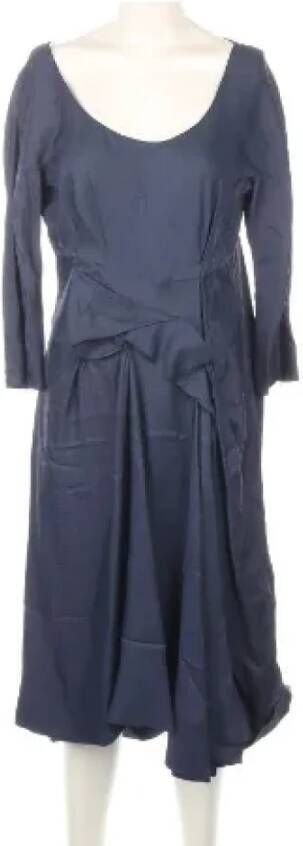 Marni Pre-owned Pre-owned Fabric dresses Blauw Dames