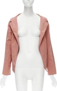 Marni Pre-owned Pre-owned Fabric outerwear Roze Dames