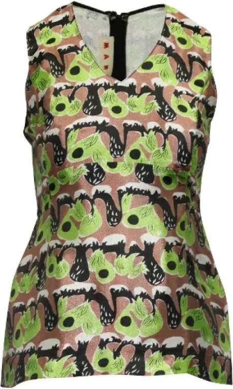 Marni Pre-owned Pre-owned Fabric tops Groen Dames