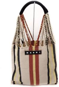 Marni Pre-owned Pre-owned Leather shoulder-bags Beige Dames