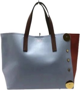 Marni Pre-owned Pre-owned Leather shoulder-bags Blauw Dames