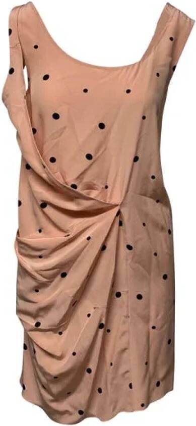 Marni Pre-owned Silk dresses Roze Dames