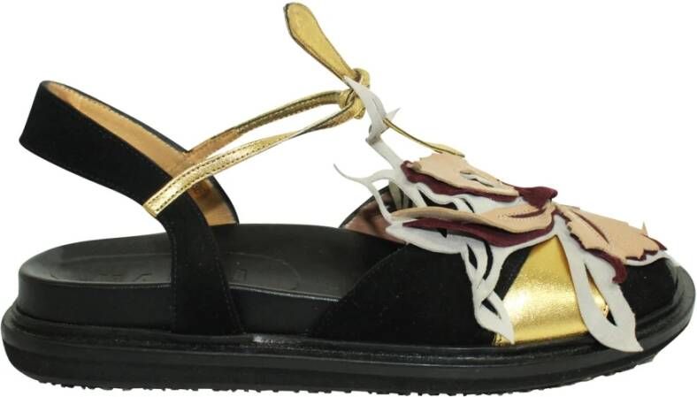 Marni Pre-owned Sandals Zwart Dames