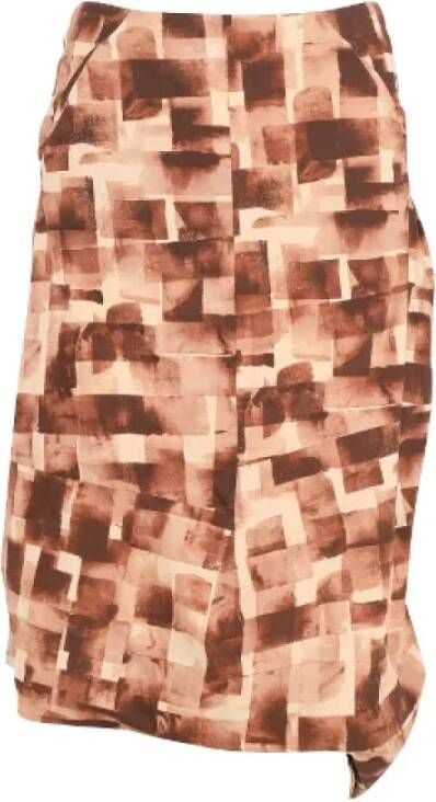 Marni Pre-owned Skirts Bruin Dames