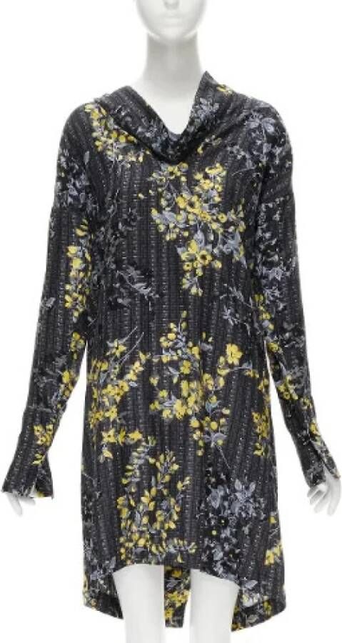 Marni Pre-owned Voldoende zijden jurken Grijs Dames