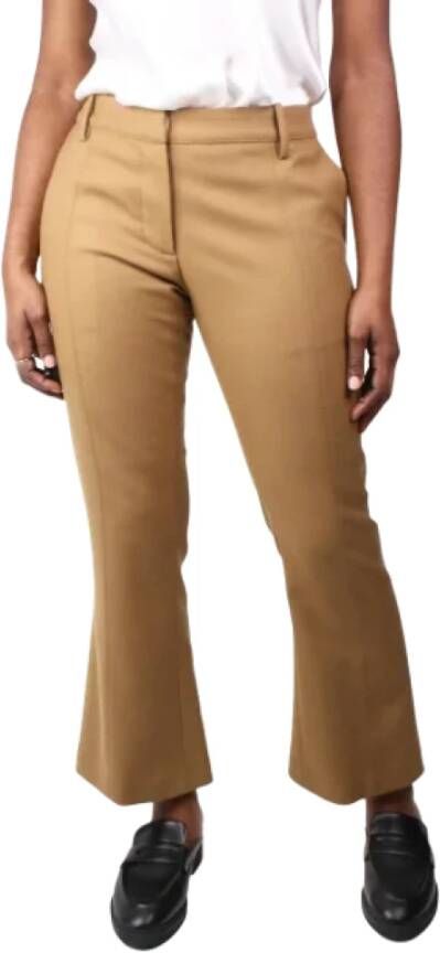 Marni Pre-owned Wool bottoms Bruin Dames